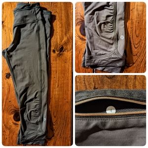 Lululemon, 3/4 side ruched